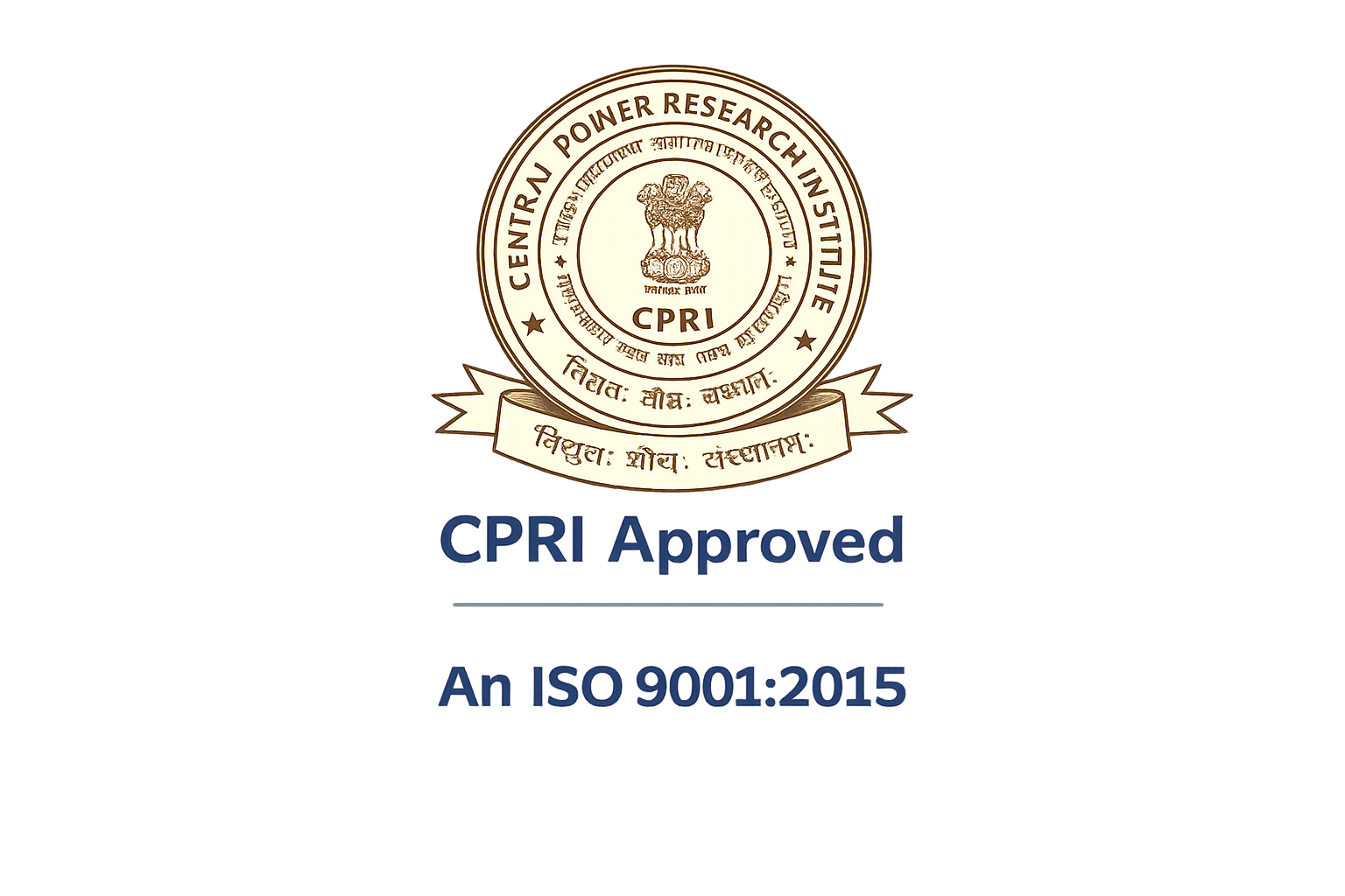 CPRI Approved Certificate